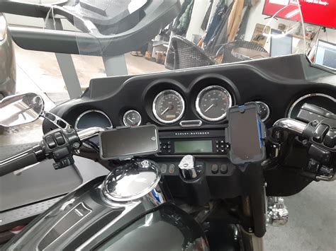 cell phone holder for harley davidson motorcycle